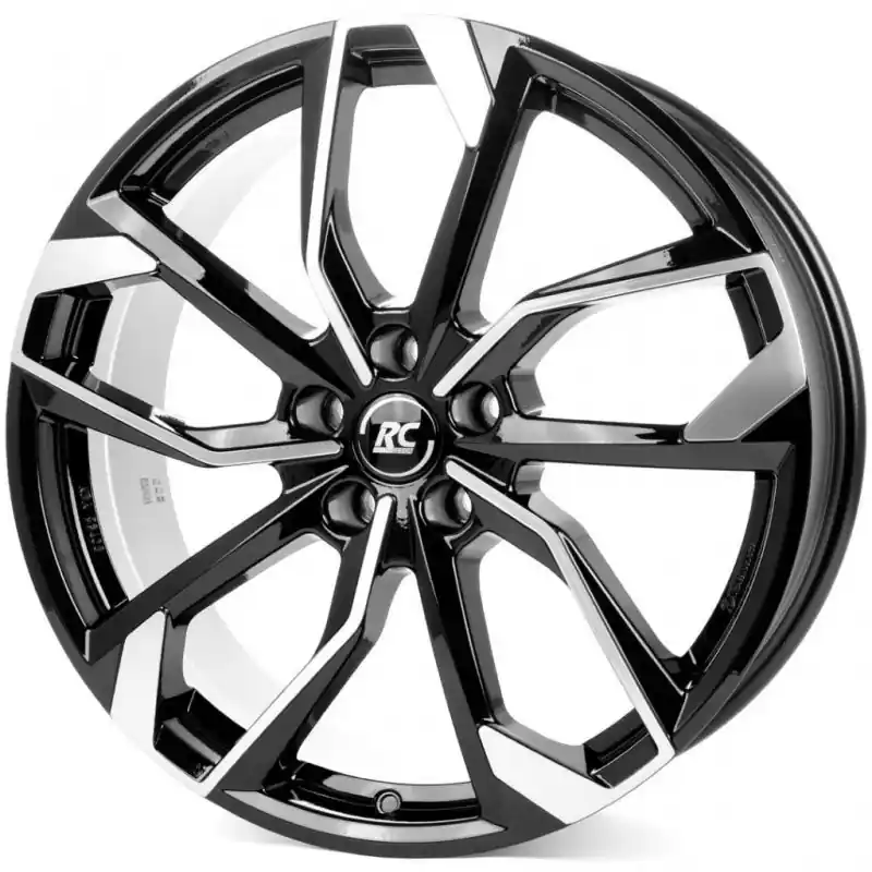 RC DESIGN RC34 17, 7.5, 5, 108, 45, 63.4, Schwarz Glanz Voll-Poliert, Plată securizată