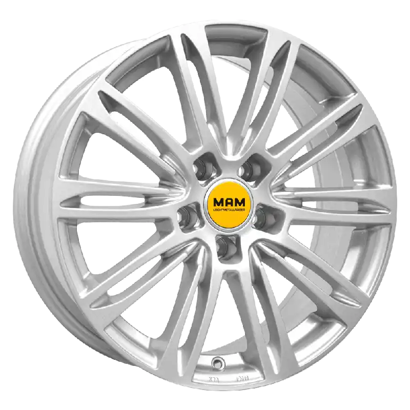 MAM Felgen A4 17, 7.5, 5, 108, 40, 72.6, silver painted, Promoție