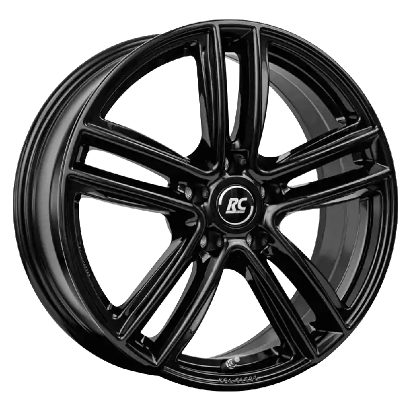 RC DESIGN RC27 17, 6.5, 5, 114.3, 32, 66.1, Schwarz Glanz, Reducere