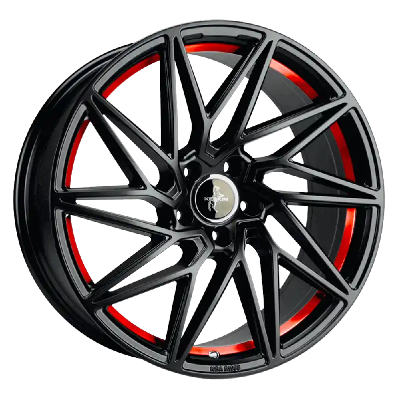 Disponibil imediat Keskin Tuning KT20 19, 8.5, 5, 114.3, 40, 72.6, MATT BLACK RED INSIDE,