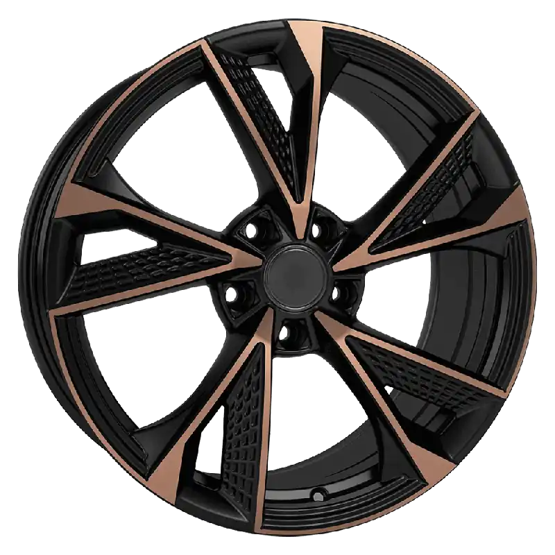 MAM Felgen RS6 19, 8.5, 5, 114.3, 40, 72.6, MATT BLACK FRONT COPPER, Ofertă specială