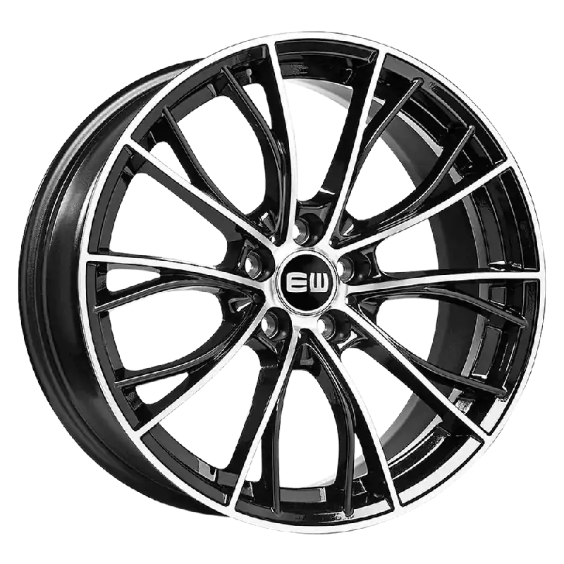 Cumpărături sigure Elite Wheels LIGHT 18, 8, 5, 112, 45, 66.6, black polished,