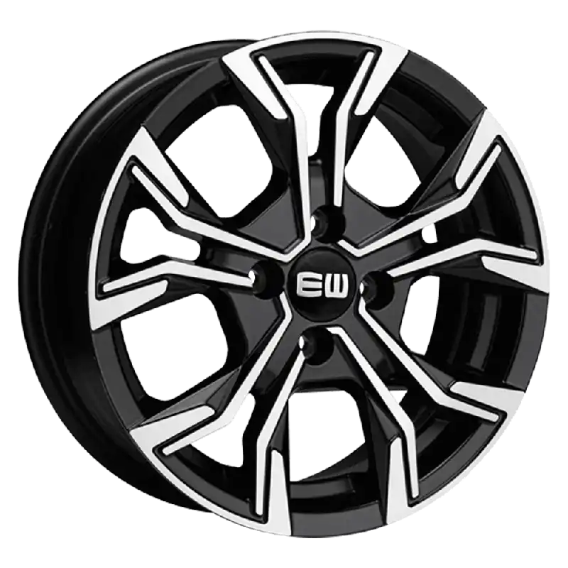 Popular Elite Wheels VIGOR 15, 5.5, 4, 100, 35, 67.1, black polished,
