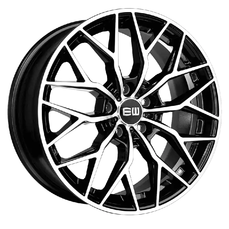 Elite Wheels VIPER X 17, 7, 5, 114.3, 45, 67.1, black polished, Promoție