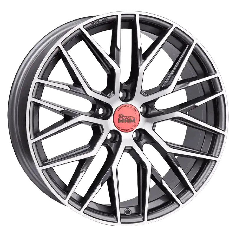 Popular MAM Felgen RS4 18, 8, 5, 120, 35, 72.6, PALLADIUM FRONT POLISH,