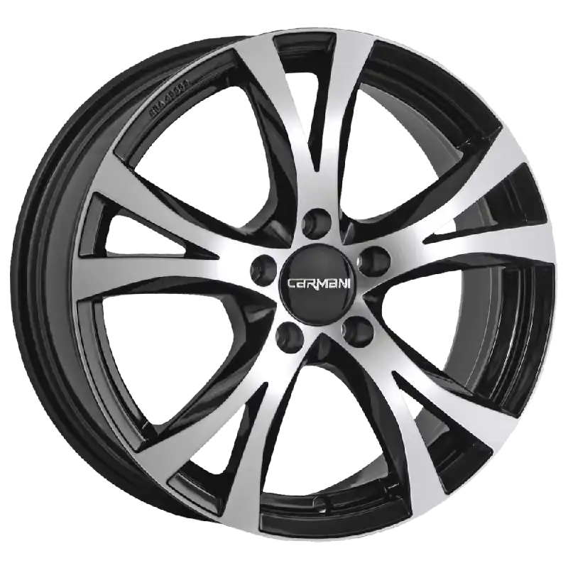 Nu rata Carmani 09 Compete 18, 8, 5, 114.3, 35, 72.6, black polish,