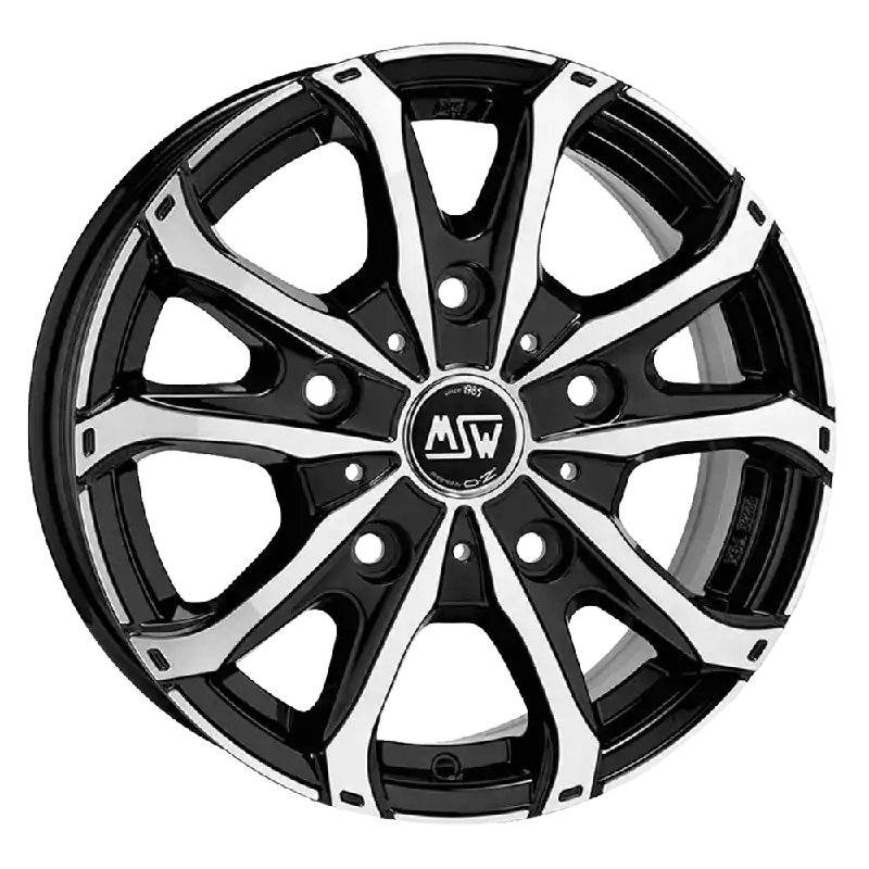 Retur ușor Janta aliaj MSW 48 VAN BFP 6.5x16 5x130 ET55 89,10
