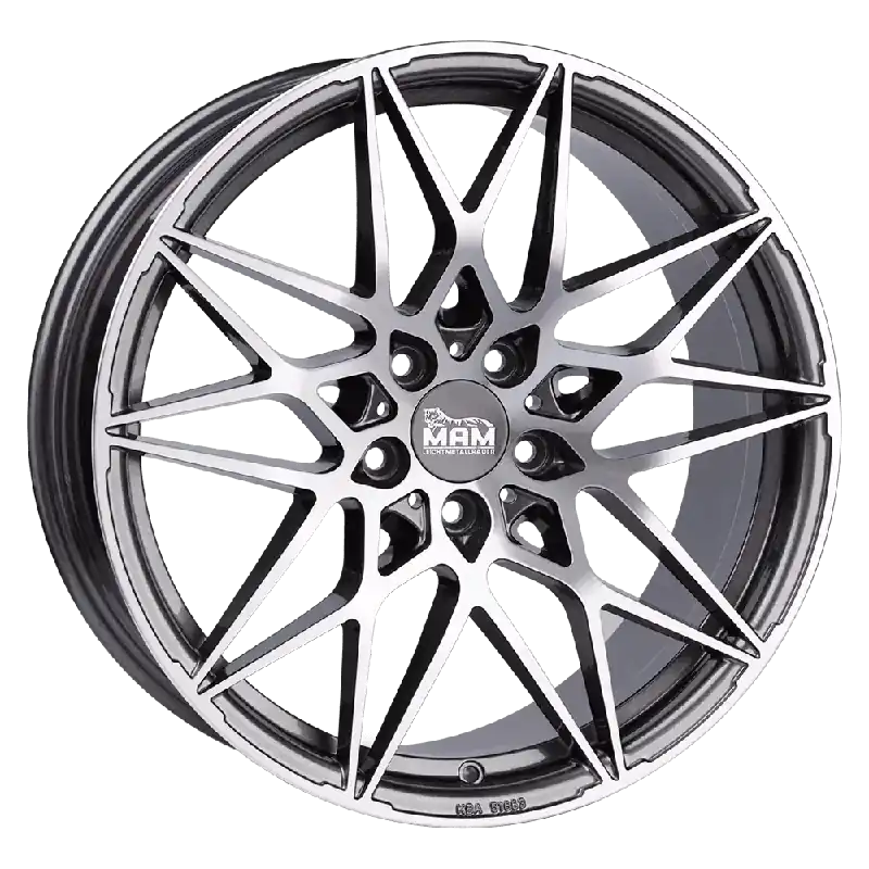 Reducere de preț MAM Felgen B2 18, 8, 5, 112, 45, 72.6, PALLADIUM FRONT POLISH,