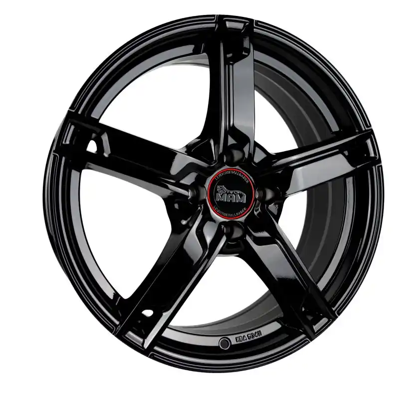 Reducere specială MAM Felgen W4 17, 7, 5, 112, 48, 66.6, black painted,