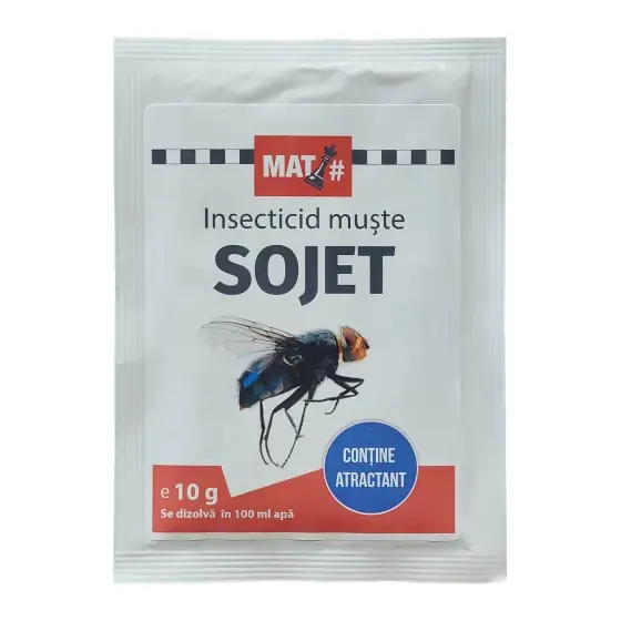 Comandă acum Insecticid profesional folosit ca momeala pentru combaterea mustelor, Sojet, 10 g