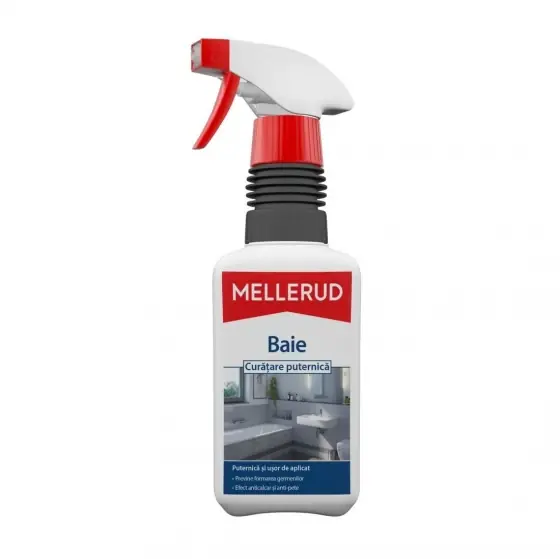 Soluție pentru curățarea băii și a obiectelor sanitare MELLERUD, 0,5L Ultima șansă