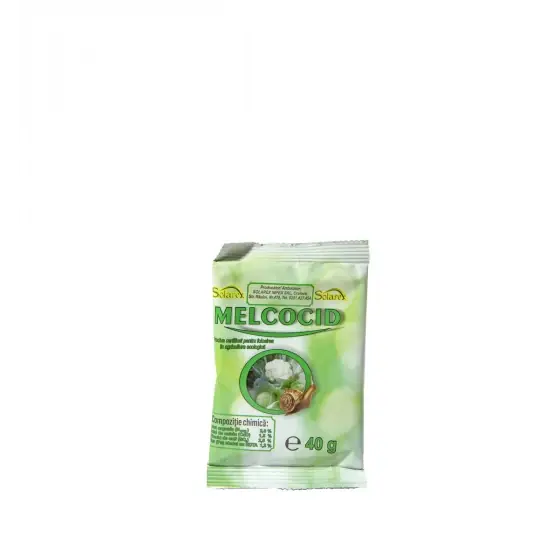 Moluscocid sub forma de pastile cilindrice de culoare albastra, Melcocid, 40 gr Calitate înaltă