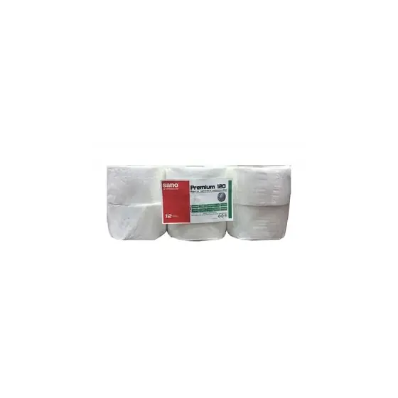 Hartie igienica Sano jumbo 410G, 120 m, 12 role Livrare rapidă