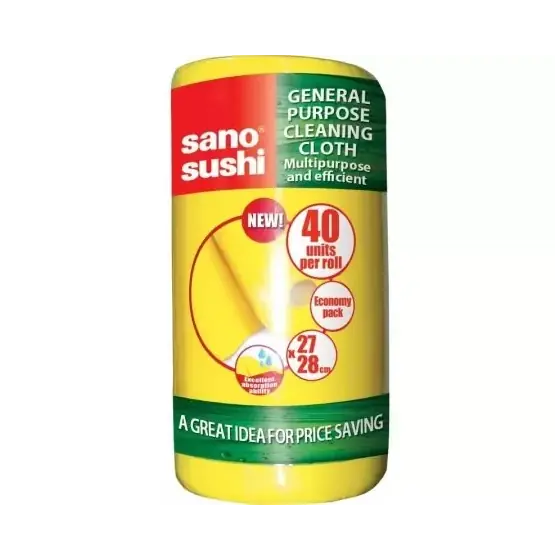 Doar azi Lavete uscate universale Sano Sushi Yellow 27x37 cm, 40 buc
