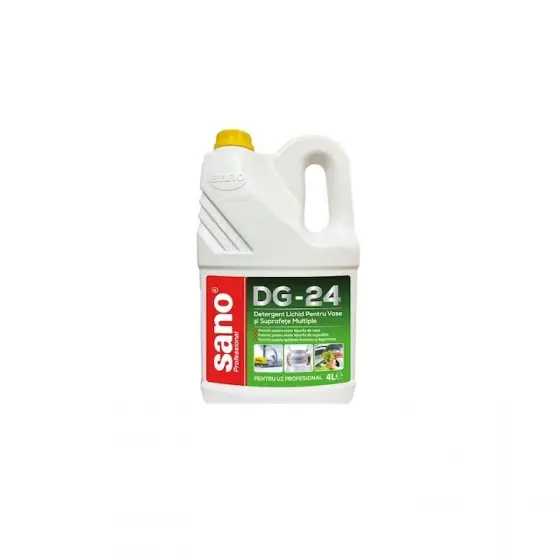 Ieftin Detergent Lichid Pentru Vase si Suprafete Multiple, Sano Professional DG-24, 4 litri
