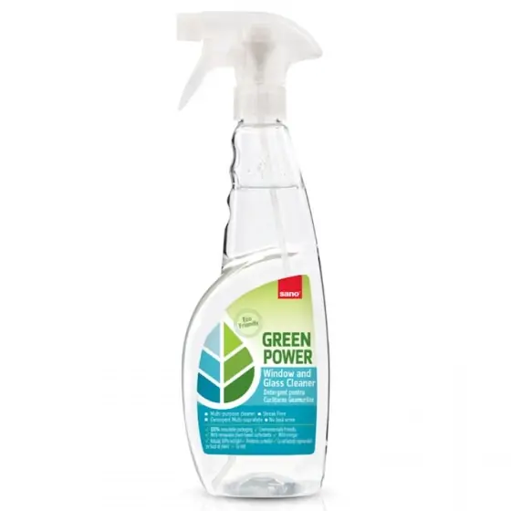 Detergent pentru curatarea geamurilor Sano Green Power, 750 ml Cel mai bun preț