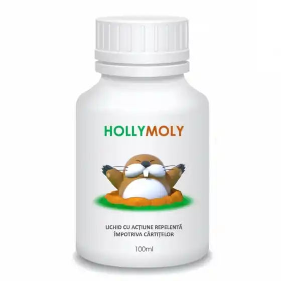 Hollymoly, neapreciat de cartite, 100 ml Lichidare de stoc