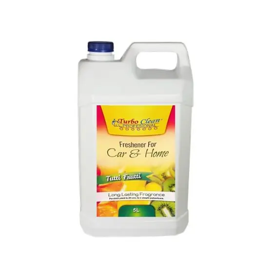 Reducere de preț Odorizant camera si textile Turbo Clean 5L Tutti Frutti pe baza de alcool