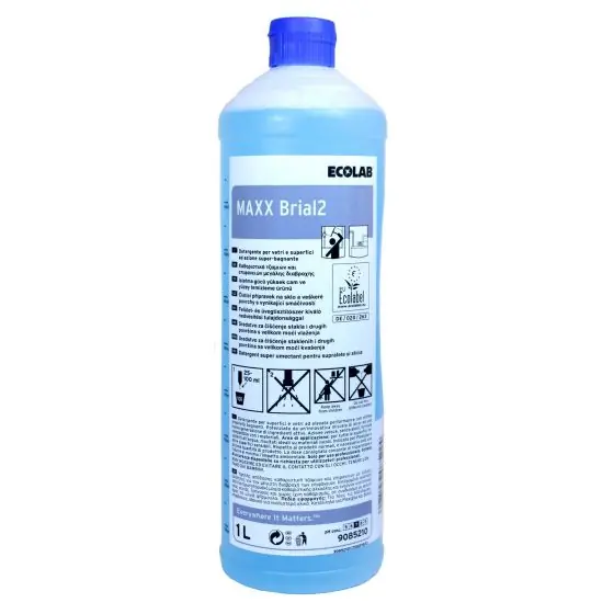 Preț redus Detergent pentru curatarea suprafetelor din sticla, Maxx2 Brial, 1 litru