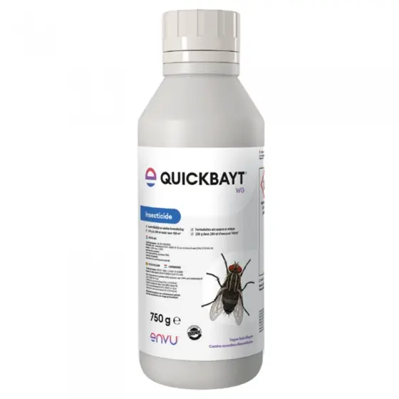Disponibil imediat Insecticid muste Quick Bayt 2EXTRA WG 10, 750 grame