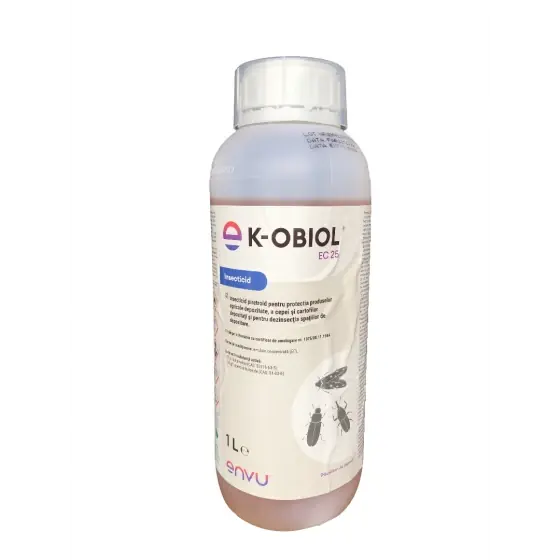 Preferatul clienților Insecticid spatii depozitare cerealeK-Obiol EC 25, 1 L