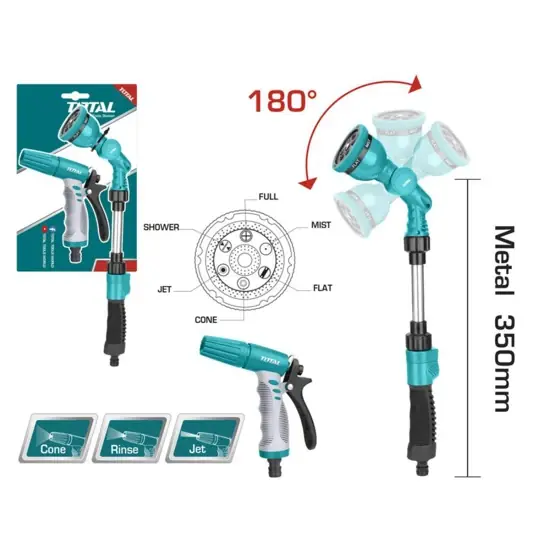 Set pistol de udare TOTAL, 2 bucăți Reduceri