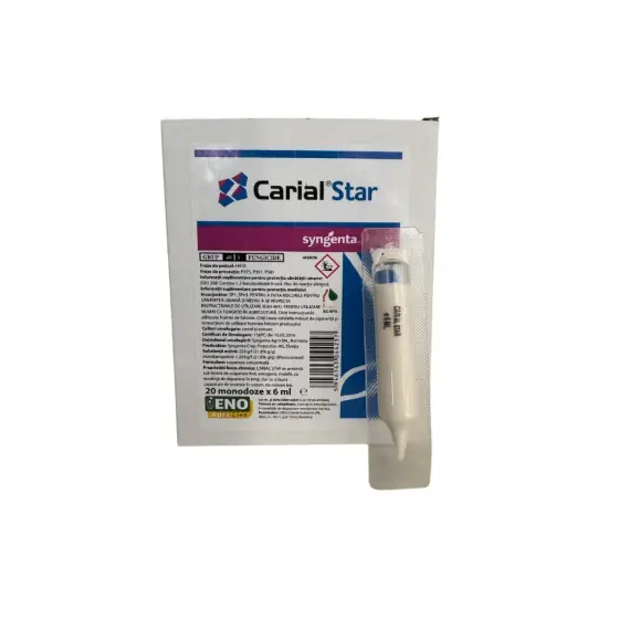 Disponibil imediat Fungicid pentru combaterea bolilor din culturile de cartofi si tomate, Carial Star, 6 ml