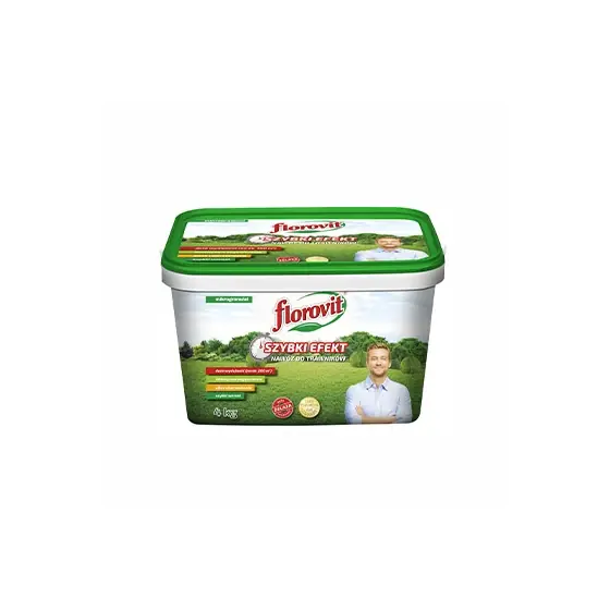 Ingrasamant pentru gazon Florovit cu efect rapid, 4 kg Expediere rapidă