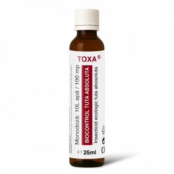 Insecticid biologic impotriva Tutei absoluta TOXA, 100 mp, 25 ml Nu rata