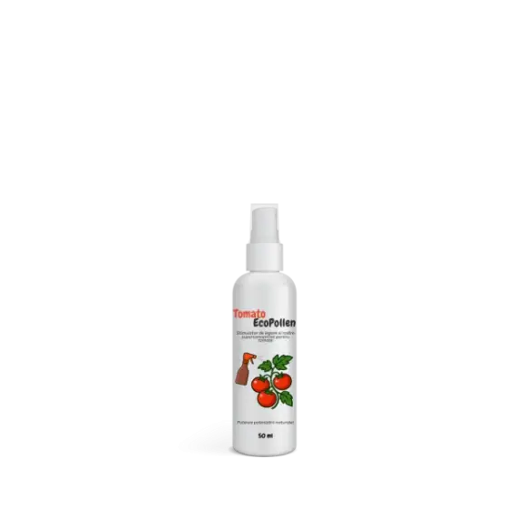 Ofertă specială Stimulator de legare si rodire superconcentrat pentru tomate, cu rol polenizator, Tomato EcoPollen, 50 ml