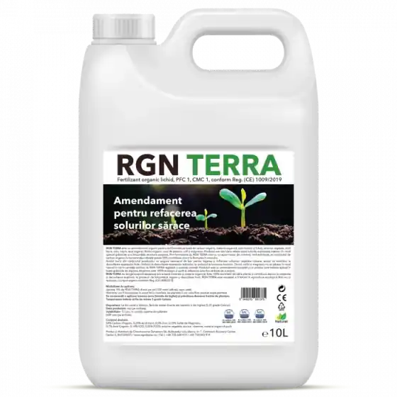 Amendament pentru refacerea solurilor sarace, Rgn Terra, 10 l Preț promoțional