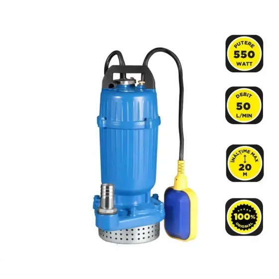 Popular GP - POMPĂ SUBMERSIBILĂ - APĂ CURATĂ - QDX-20-F