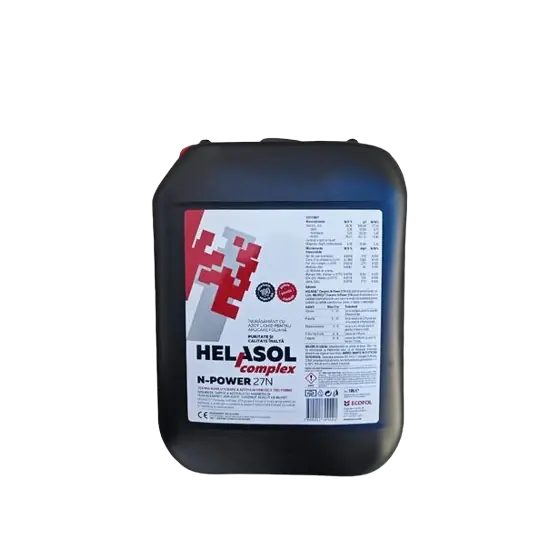 Ieftin Ingrasamant foliar cu continut ridicat de azot, Helasol Complex NPower 27N, 10 l