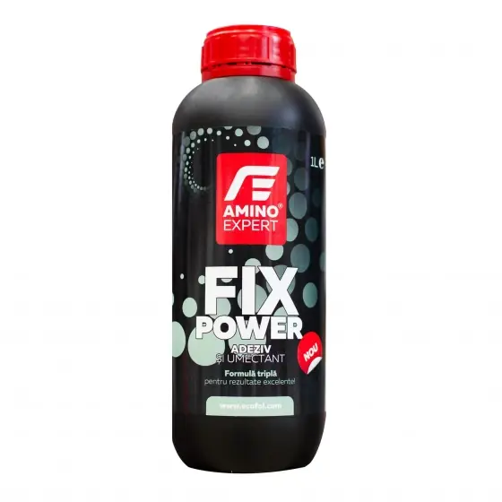 Promoție Adjuvant ce creste eficacitatea insecticidelor, erbicidelor, fungicidelor, regulatorilor de crestere si ingrasamintelor foliare, Amino Expert Fix Power, 1 l