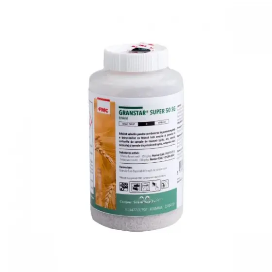 Reduceri Erbicid sistemic efect in combaterea buruienilor cu frunza lata din culturile de cereale paioase, Granstar Super 50 SG, 1 kg