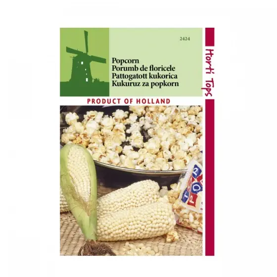 Seminte de porumb de floricele Popcorn Pepy F1, 3 grame, Horti Tops Plată securizată