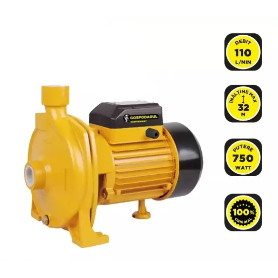 GP - POMPĂ DE SUPRAFAŢĂ CENTRIFUGALĂ - APĂ CURATĂ - CPM-158 Plată sigură