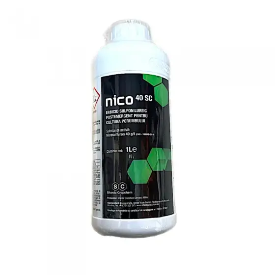 Preț promoțional Erbicid selectiv postemergent pentru porumb, Nico 40SC, 1 l