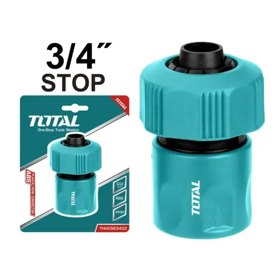 Total - Conector - 3/4" - Cu Stop Expediere rapidă