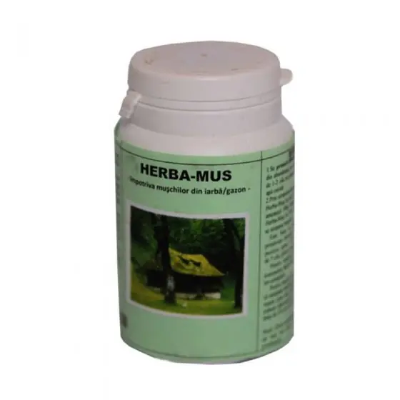 Solutie pentru indepartarea muschilor din gazon Herba Mus, 300 g Reducere specială