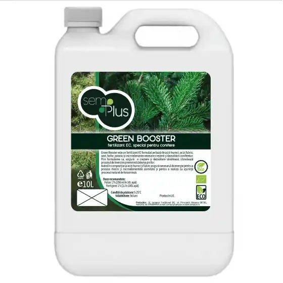 Popular Fertilizant EC, special pentru conifere, GreenBooster, 10 litri, SemPlus