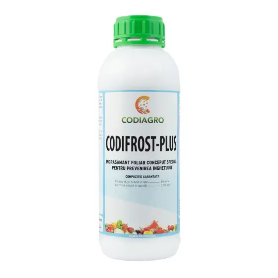 Ingrasamant cu o concentratie ridicata de potasiu Codifrost Plus, 1 l Retur ușor