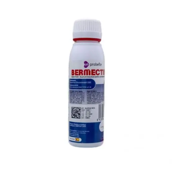 Insecticid acaricid Bermectine, 100 ml Chilipir
