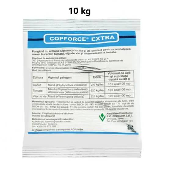 Preț mic Fungicid Copforce Extra, 10 kg