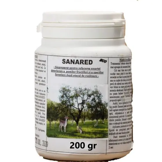Reduceri Biostimulator pentru refacerea scoartei Sanared, 200 gr