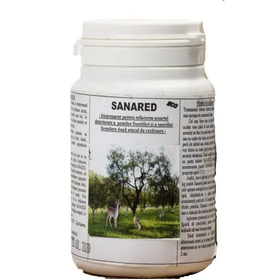 Biostimulator pentru refacerea scoartei Sanared, 100 gr Mai ieftin