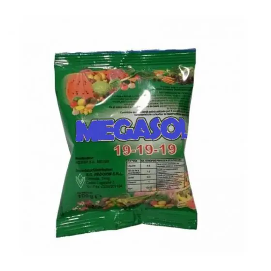 Ingrasamant Megasol 19-19-19, 100 gr Ofertă limitată