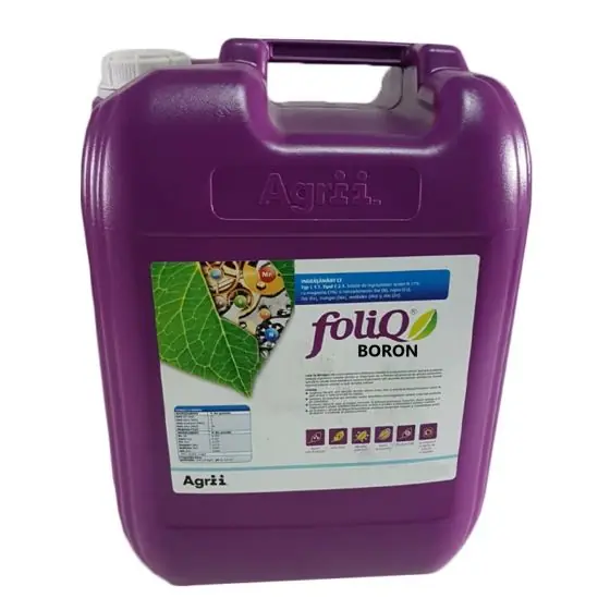 Ofertă exclusivă Ingrasamant Foliq Boron, 20 l