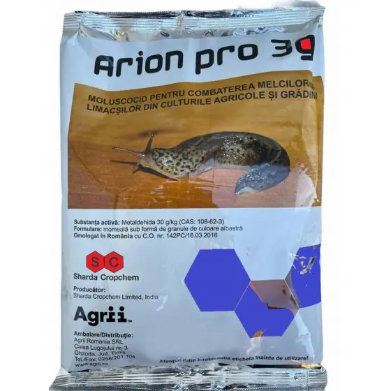 Livrare expres Moluscocid contact, indigestie Arion Pro 3G, 40 gr