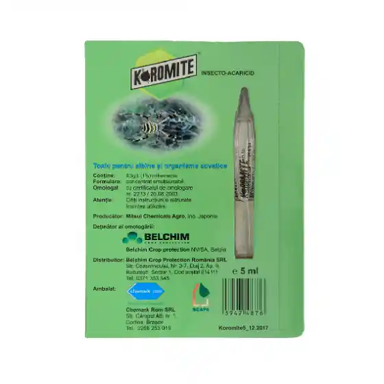 Insecticid Koromite, 5 ml Preț mic
